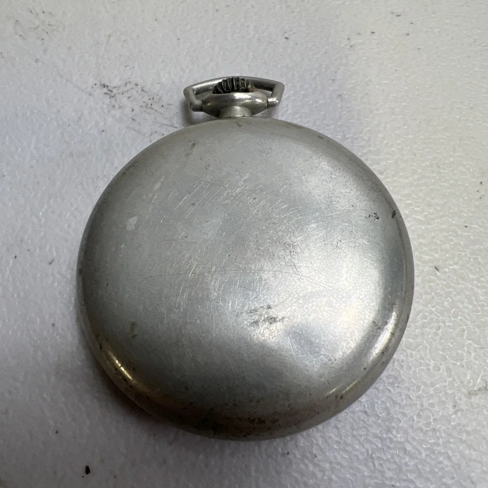 Antique 1905 WALTHAM Model 1899 16S 7J Pocket Watch Silveroid *Parts*